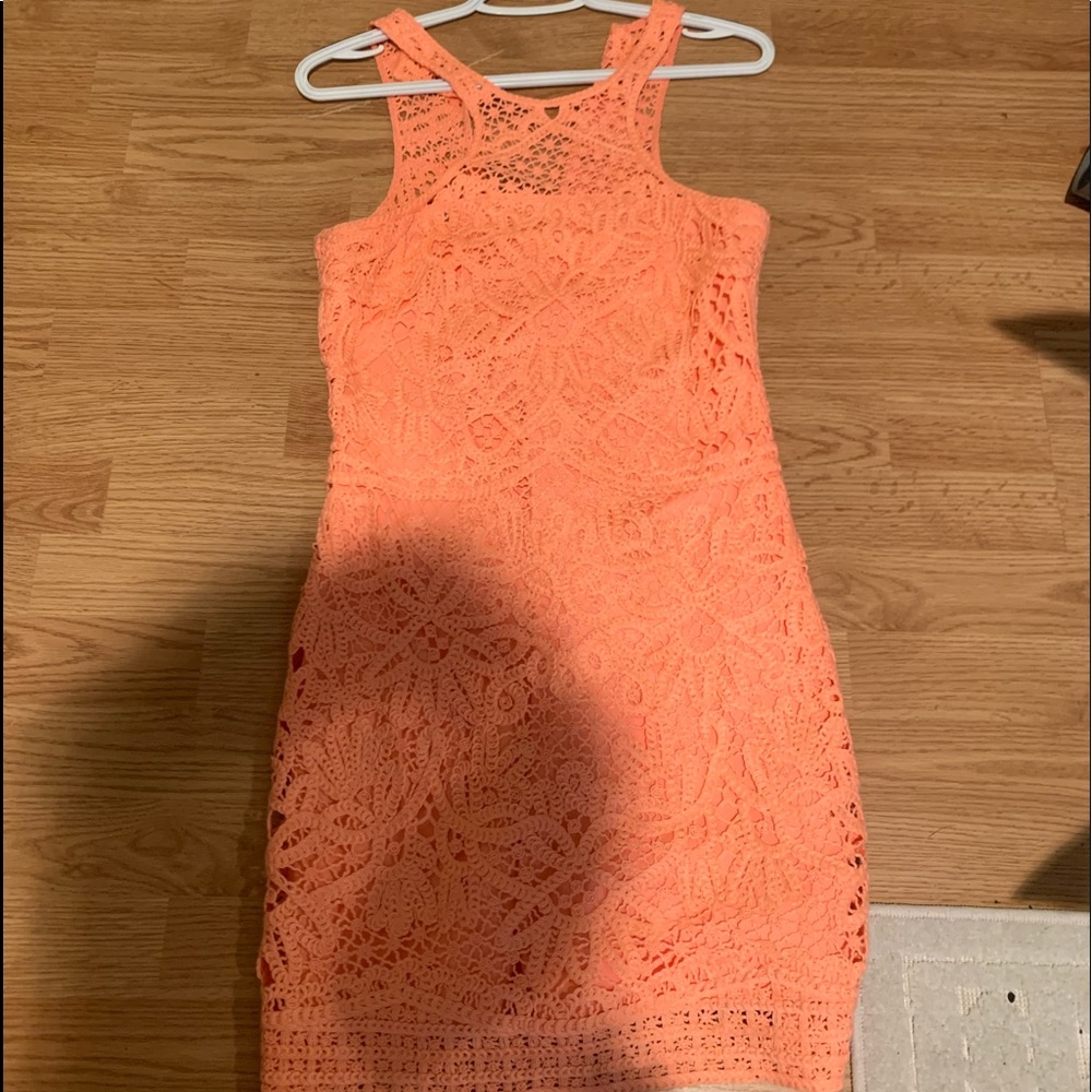 Lily pulitzer coral dress. Size small.